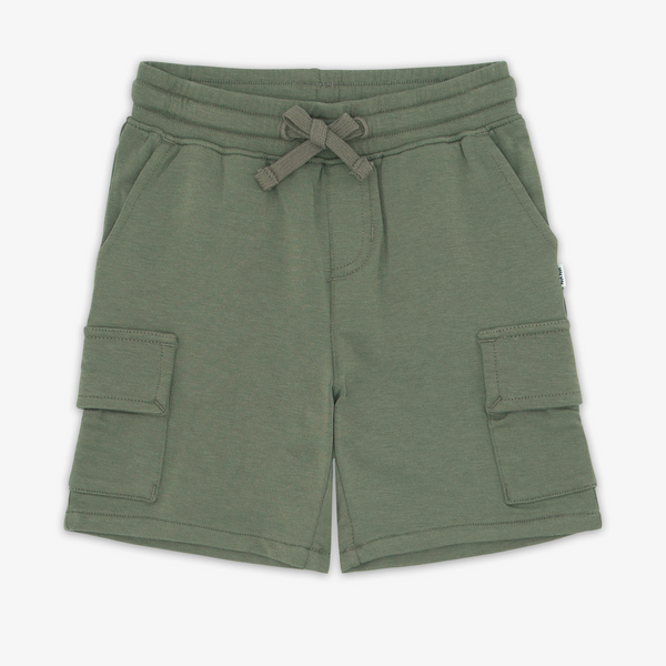 Olive Cargo Shorts - Little Sleepies