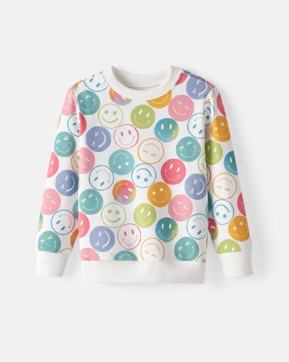 Flat lay of the Positive Vibes Crewneck Sweatshirt