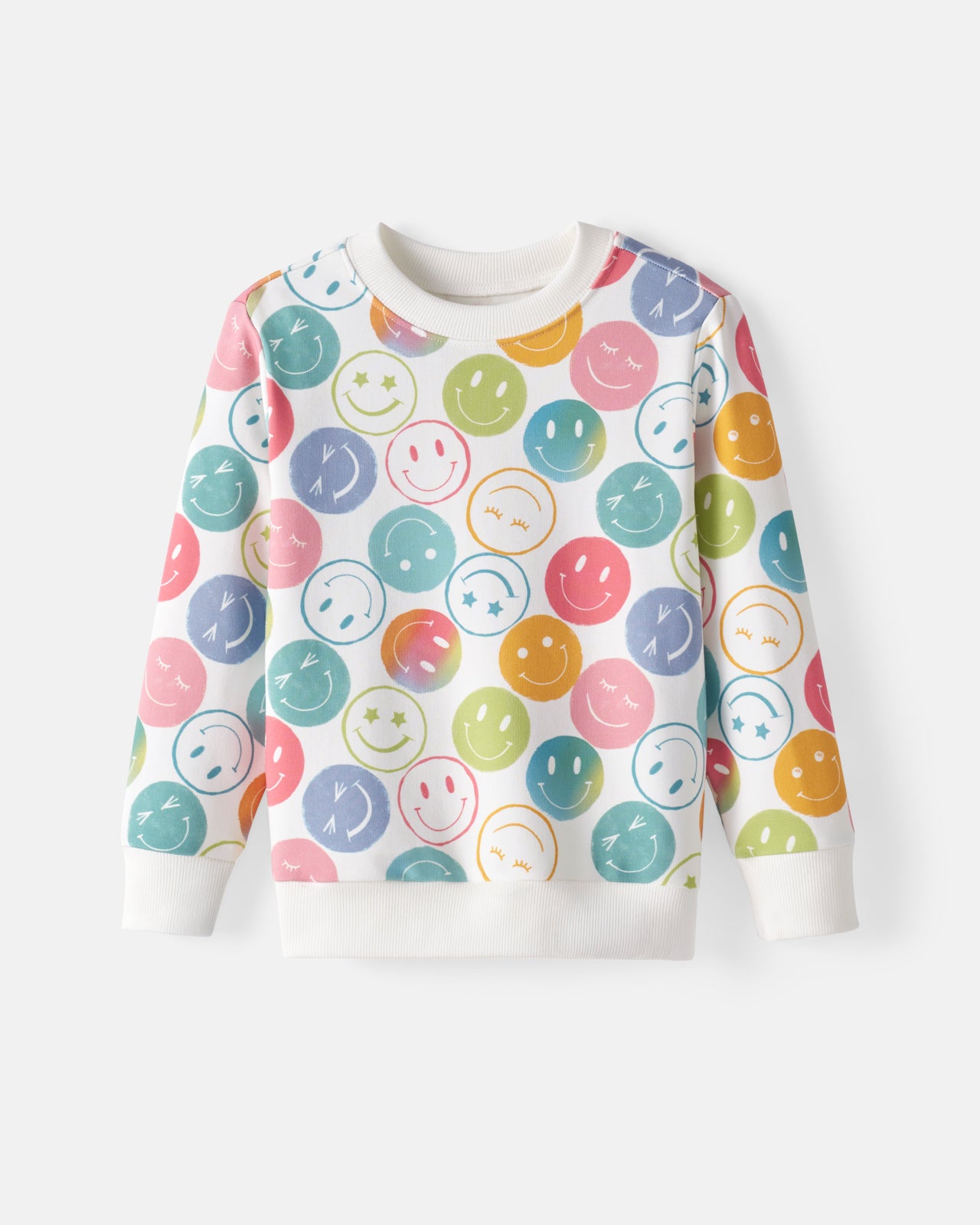 Flat lay of the Positive Vibes Crewneck Sweatshirt