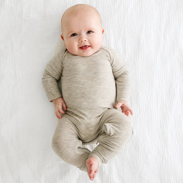 Solid Bamboo Viscose Pajamas – Little Sleepies