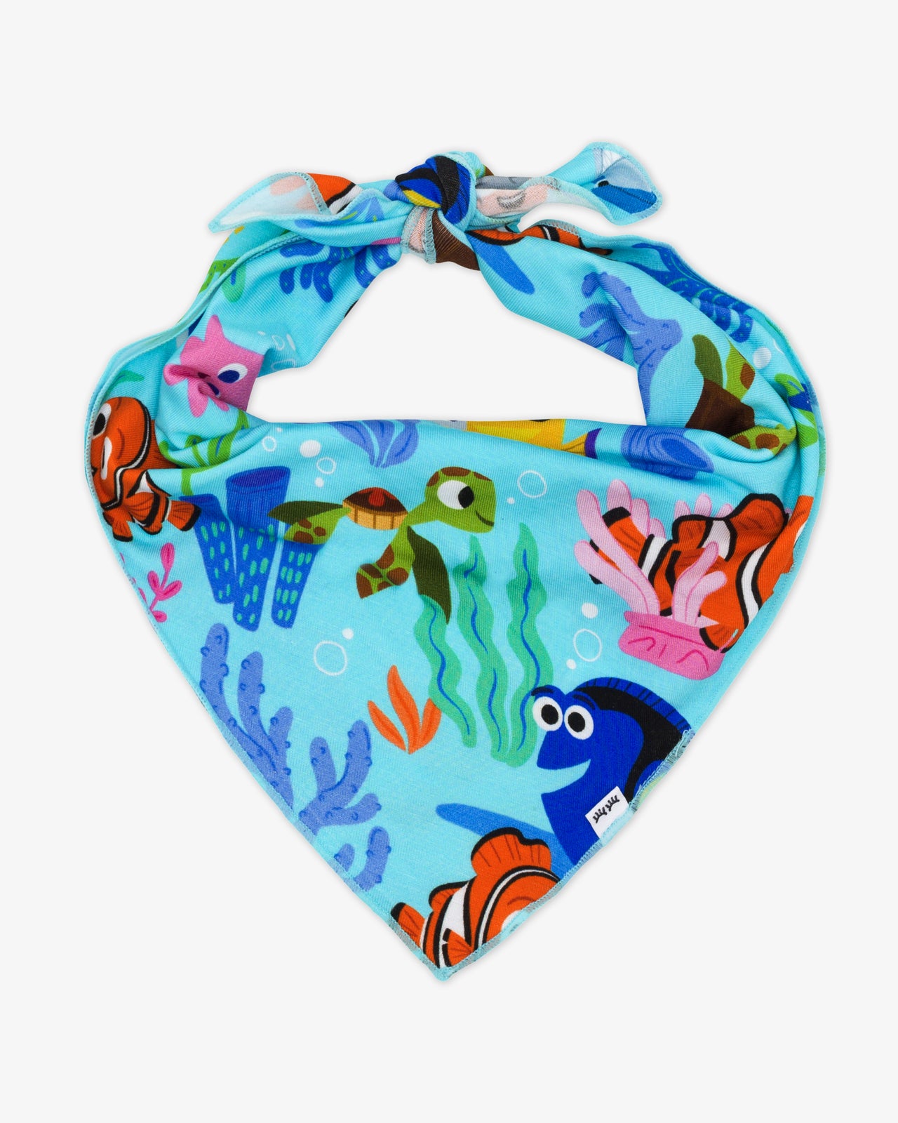 Flay lay of the Disney Nemo's Reef Pet Bandana