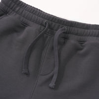 Close up image of the drawstring on Black Drawstring Shorts