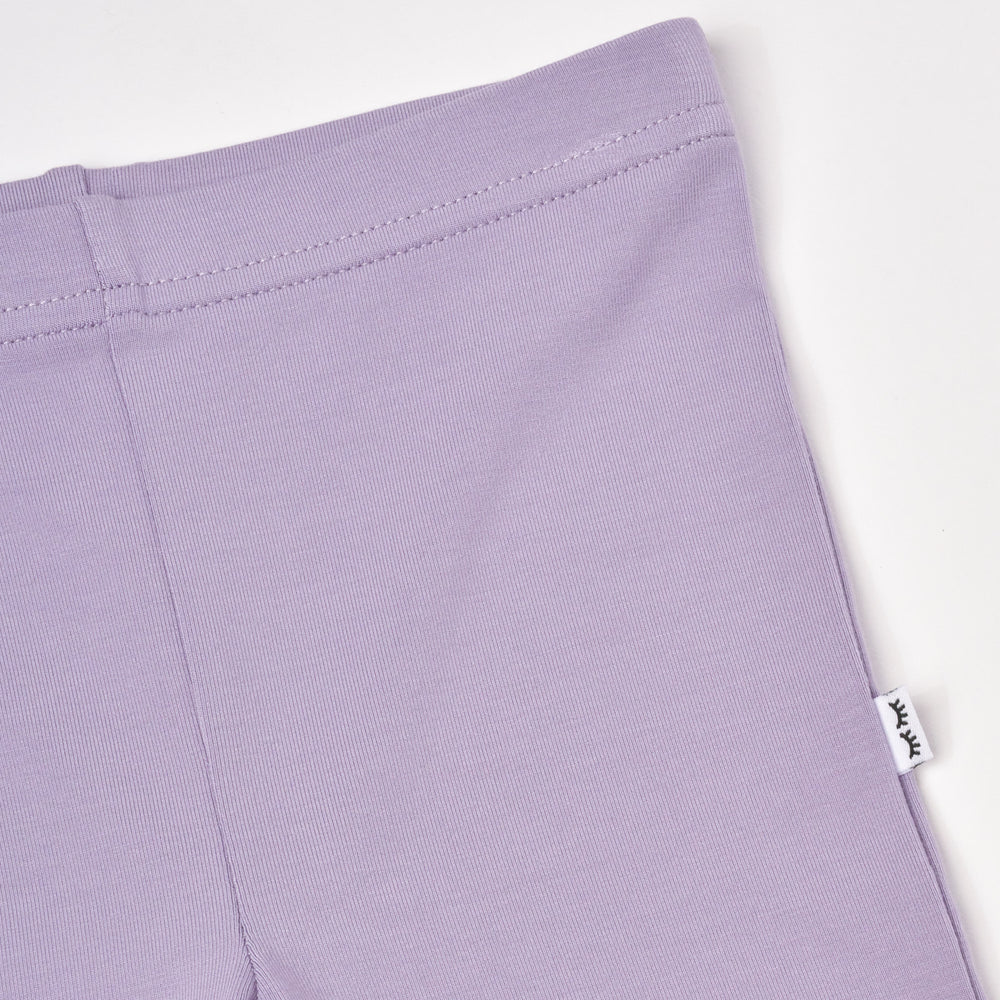 Close up flat lay image of Dusty Lavender Legging