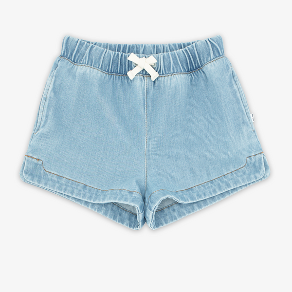 Light Blue Denim Shorts Little Sleepies