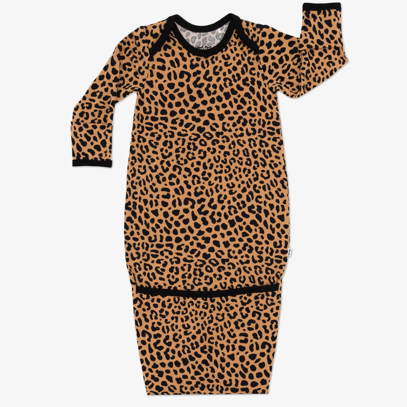 Flat lay image of the Classic Leopard Infant Gown