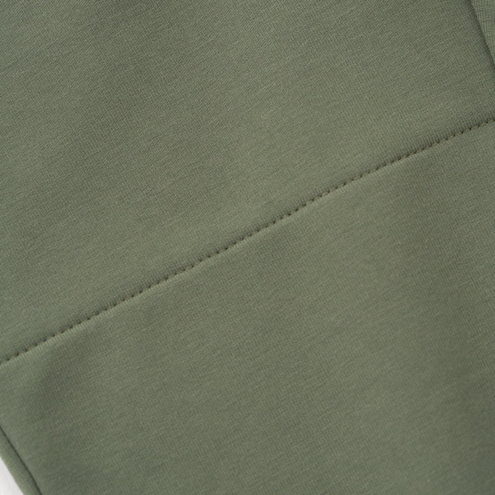 Close up image of the knee detail on the Moss Jogger