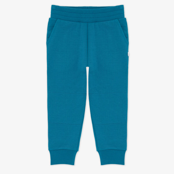 Flat lay image of the Glacier Blue Jogger