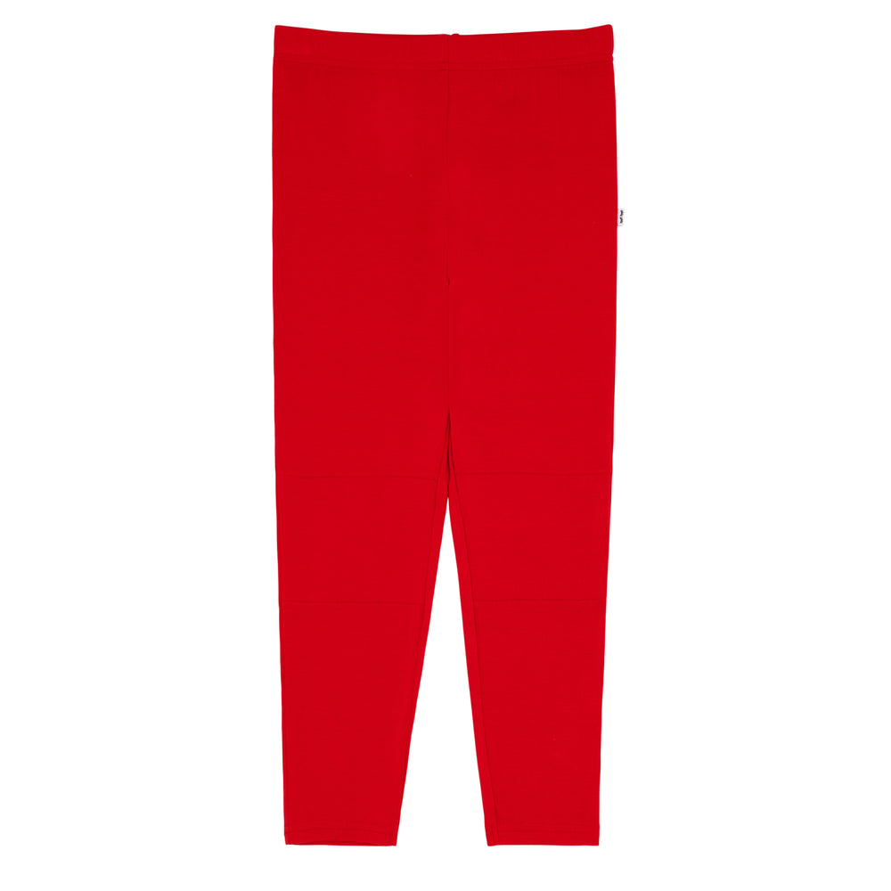 Click to see full screen - Flat lay image of Candy Red leggings