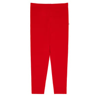 Flat lay image of Candy Red leggings