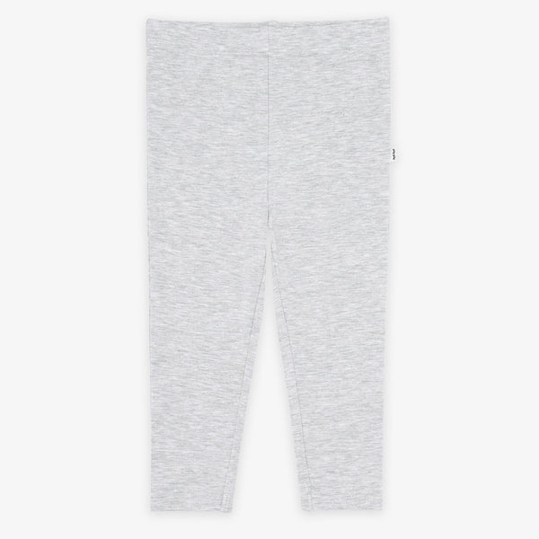 Flat lay image of the Light Heather Gray Play Legging