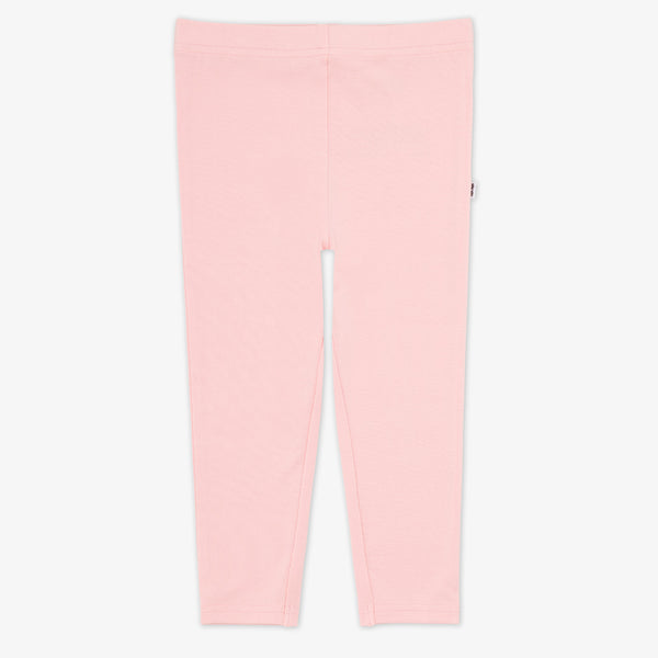 Flat lay image of the Prima Pink Legging