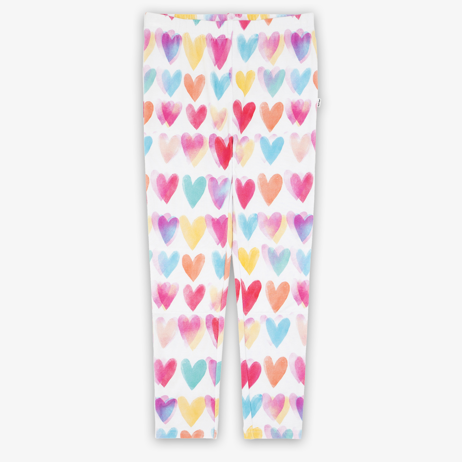 Flat lay image of the Watercolor Love Legging