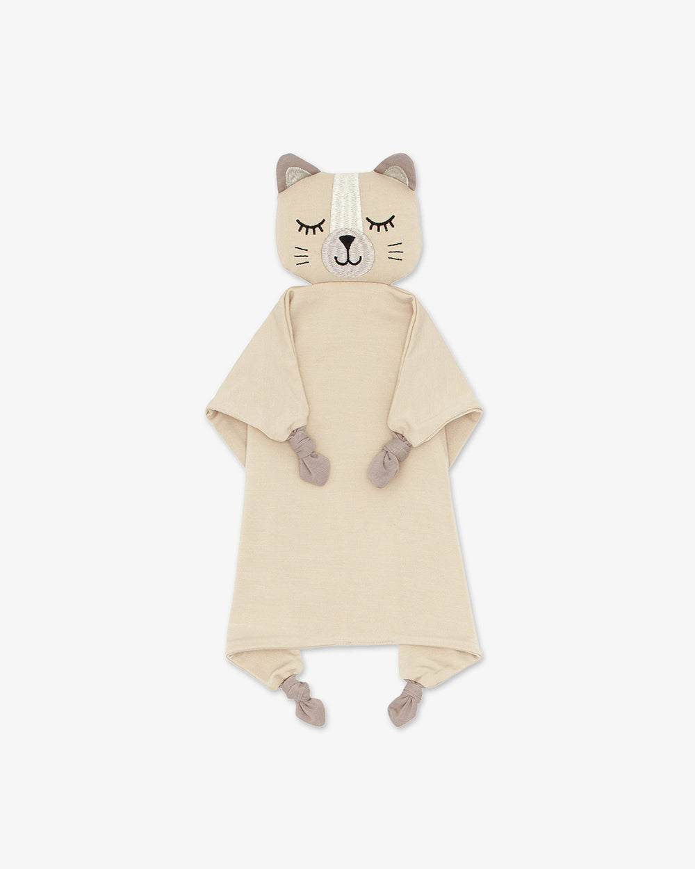 Flat lay of the Clementine the Cat Sleepyhead Lovey