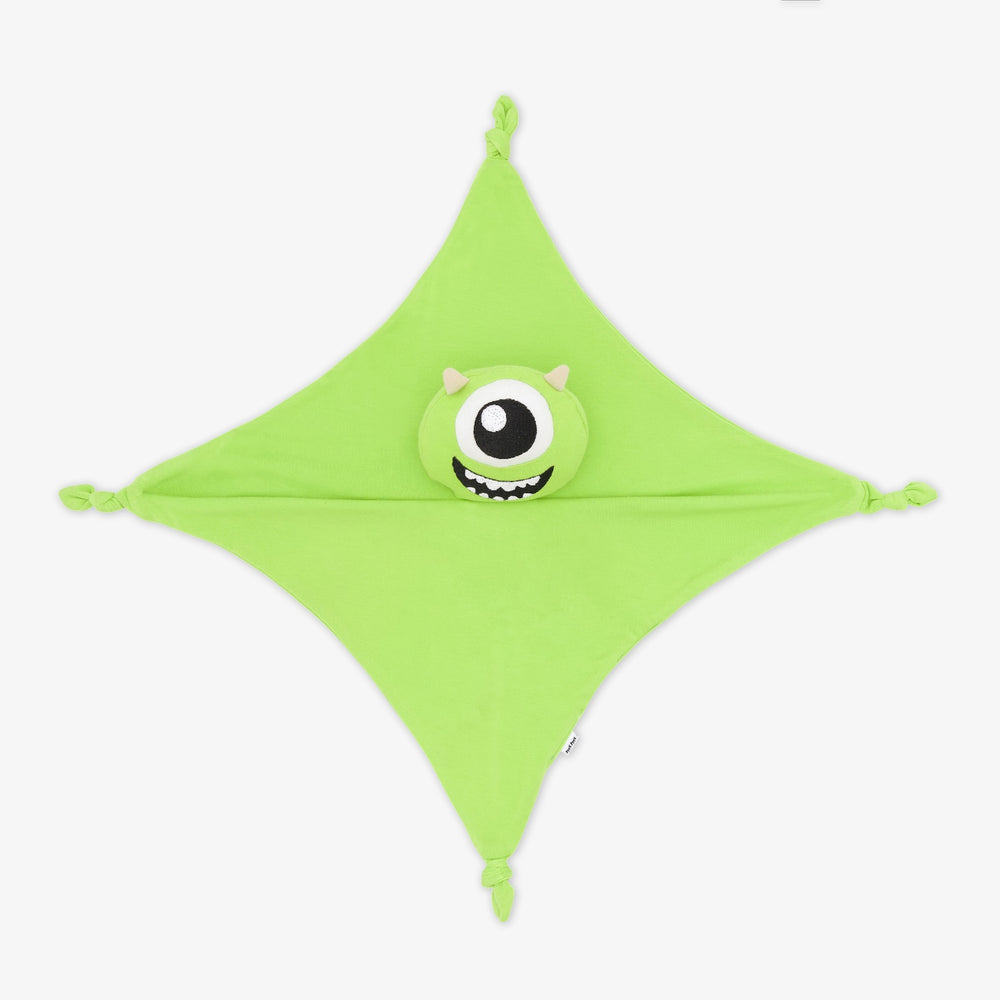 Additional flat lay image of the Disney Monsters, Inc. Mike Wazowski Lovey