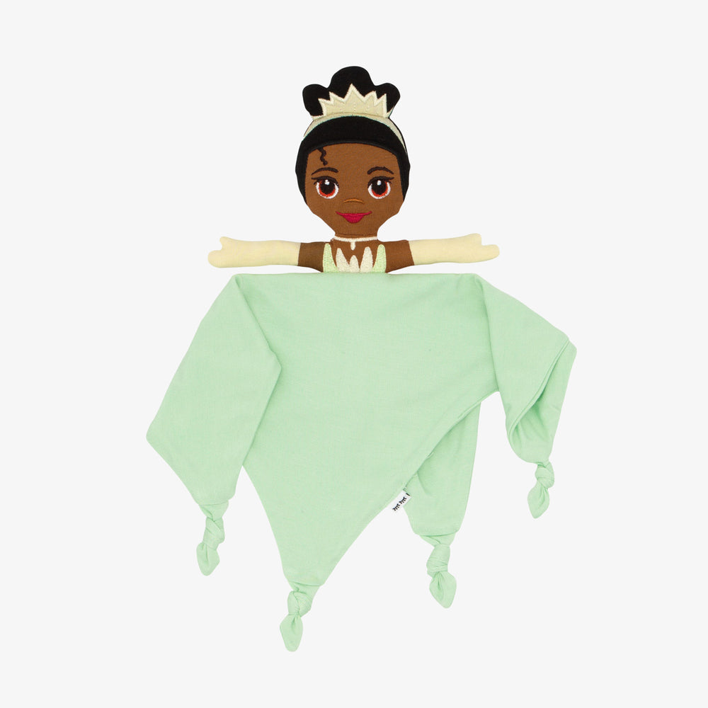 Alternate flat lay image of Princess Tiana sleepyhead lovey