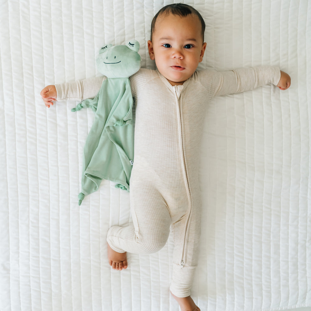 summer infant slumber buddies frog Fredrik the Frog Sleepyhead Lovey