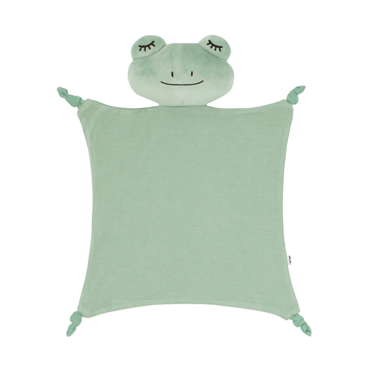 Flat lay image of a Fredrik the Frog lovey