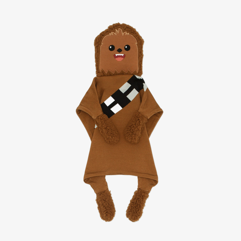 Flat lay image of a Chewbacca Lovey