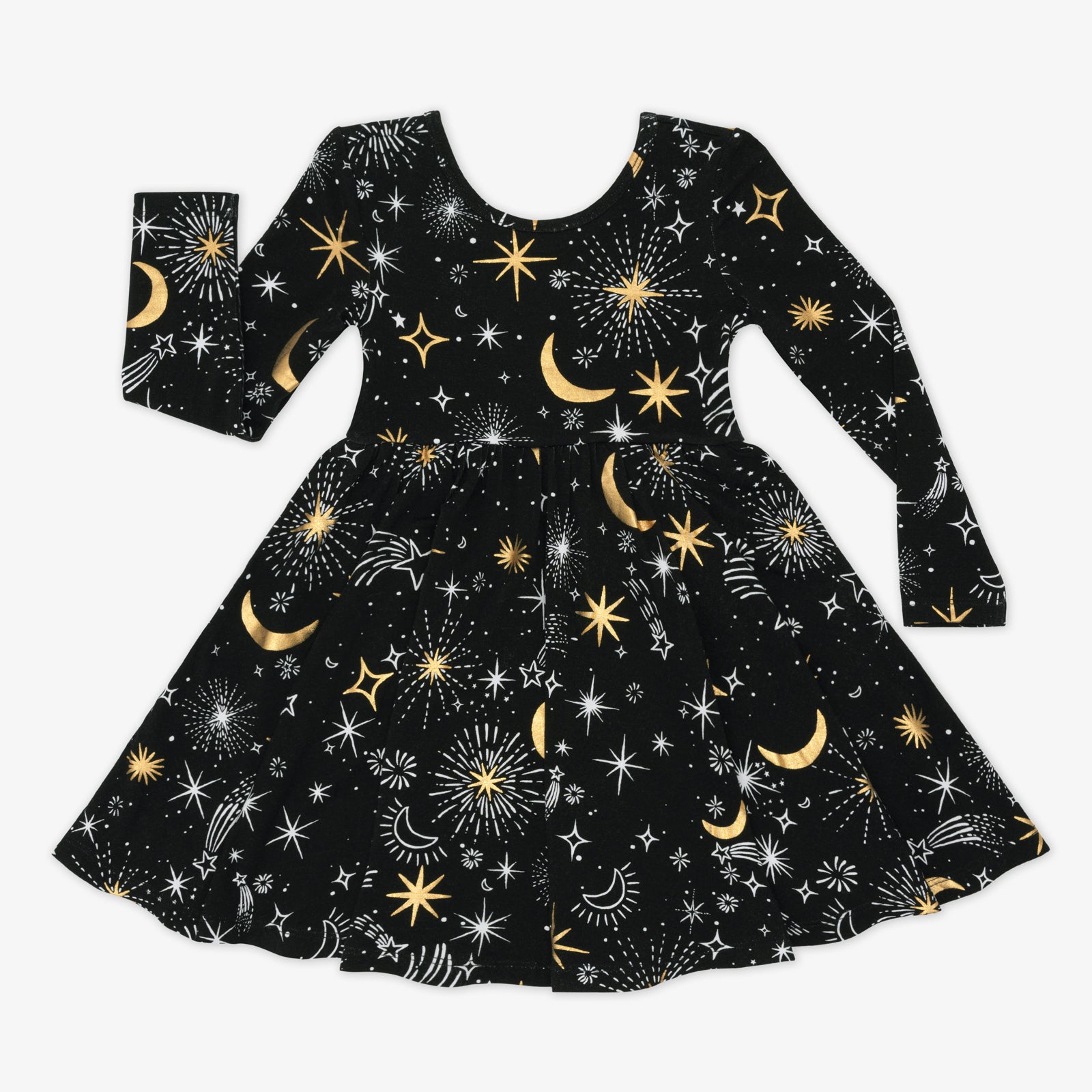 Flat lay image of a Celebration Stars Twirl Dress