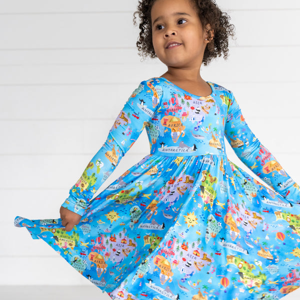 Little sleepies golden poppies 3t outlets twirl dress