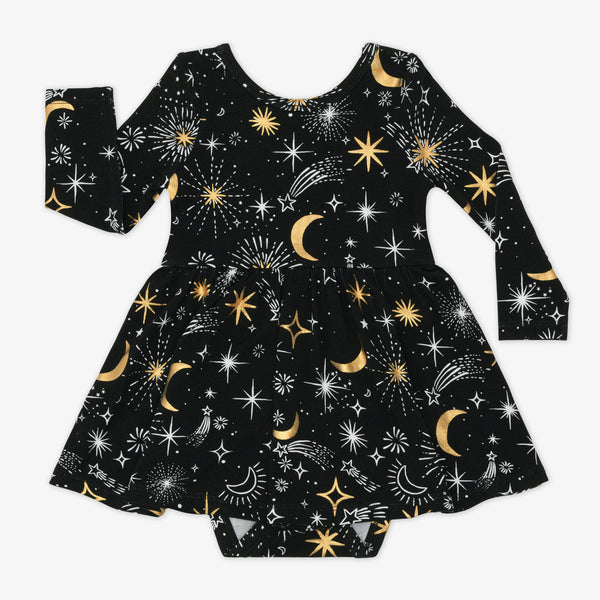 Flat lay image of a Celebration Stars Twirl Dress with Bodysuit