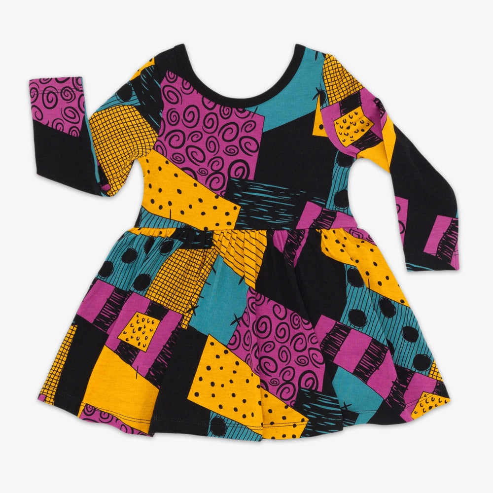 Flatlay image of Sally dress with bodysuit