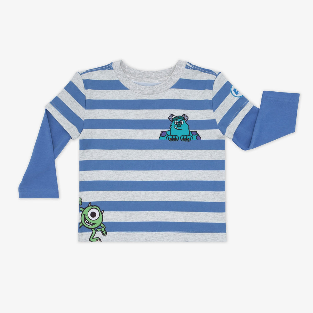 Flat lay image of the Disney Monsters, Inc. Layered Tee