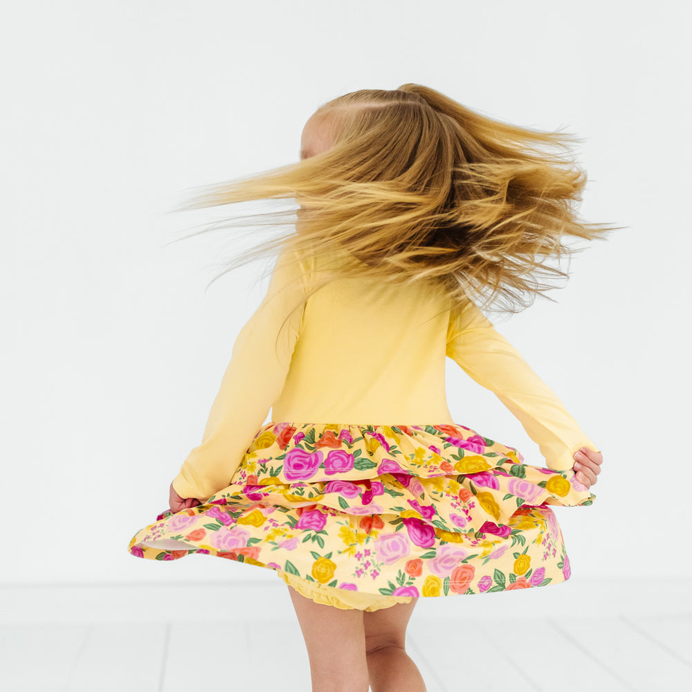 Disney Princess Belle Tiered Dress with Bloomer