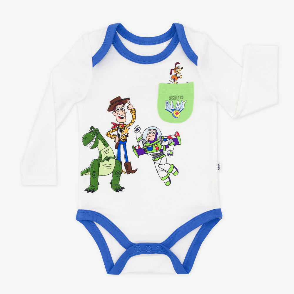 Flat lay of a Disney & Pixar Toy Story Pals Bodysuit