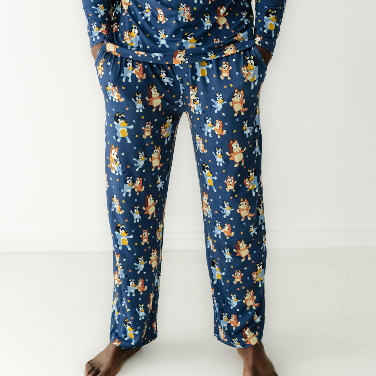 Bluey Dance Mode Men's Pajama Pants - Little Sleepies