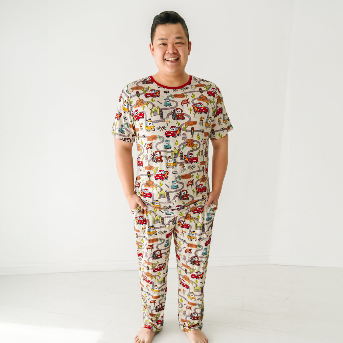 Disney Pixar Radiator Springs Men's Pajama Pants - Little Sleepies