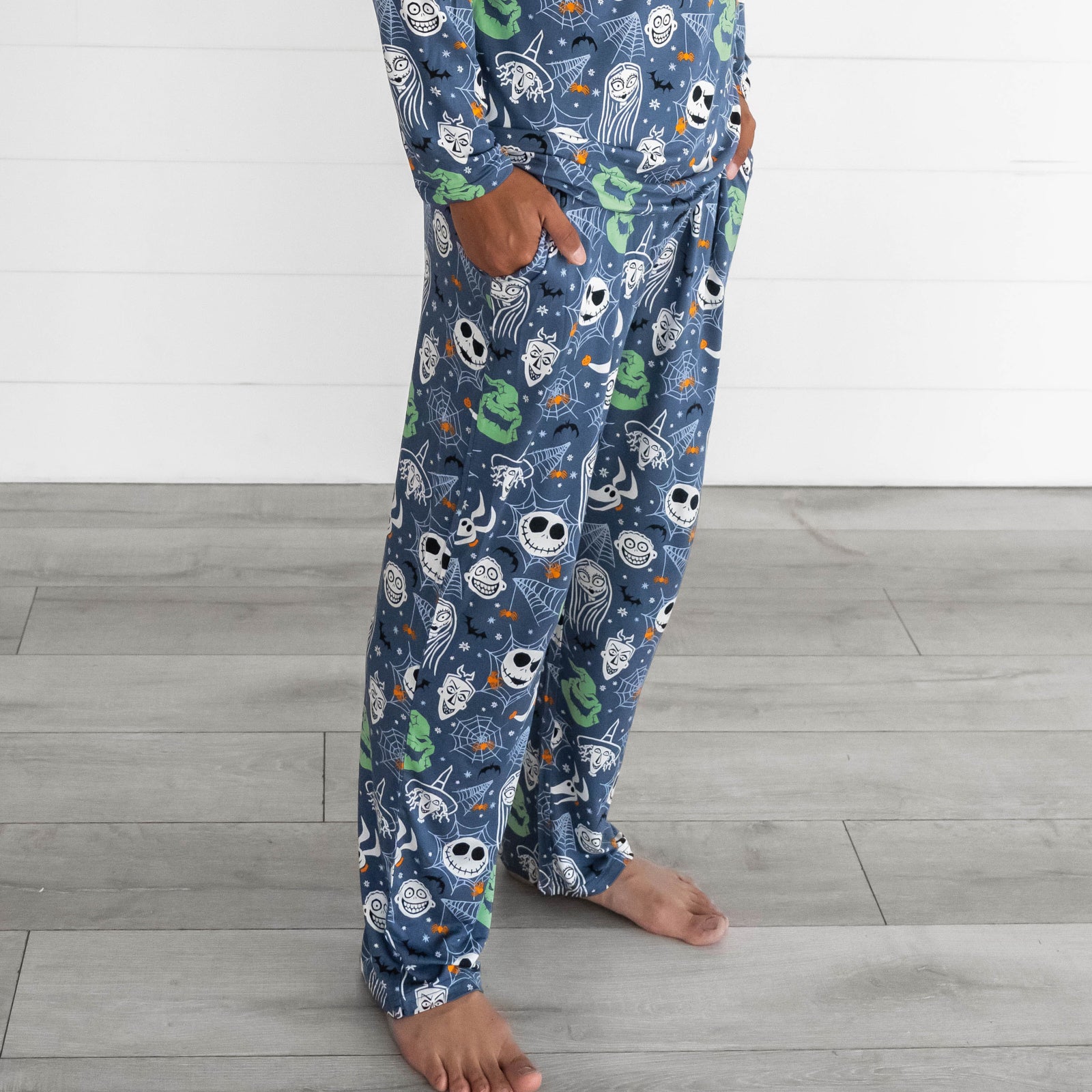 Side view image of the Disney Jack & Crew Men's Pajama Pants