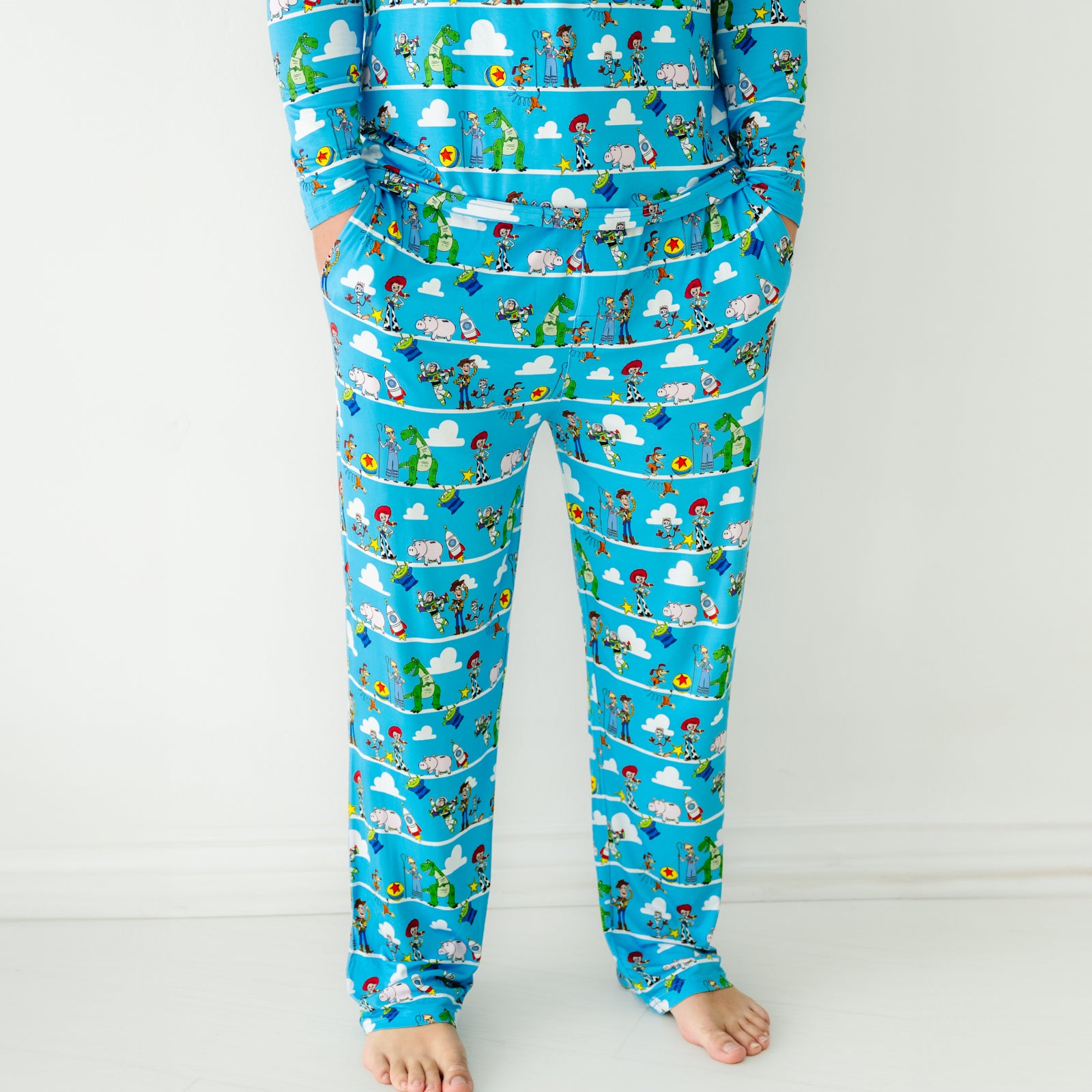 Men's Disney Lightyear Jogger Pajama Pants - Black XL