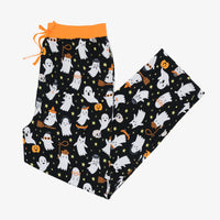 Flat lay image of the Friendly Ghosts Men's Pajama Pants