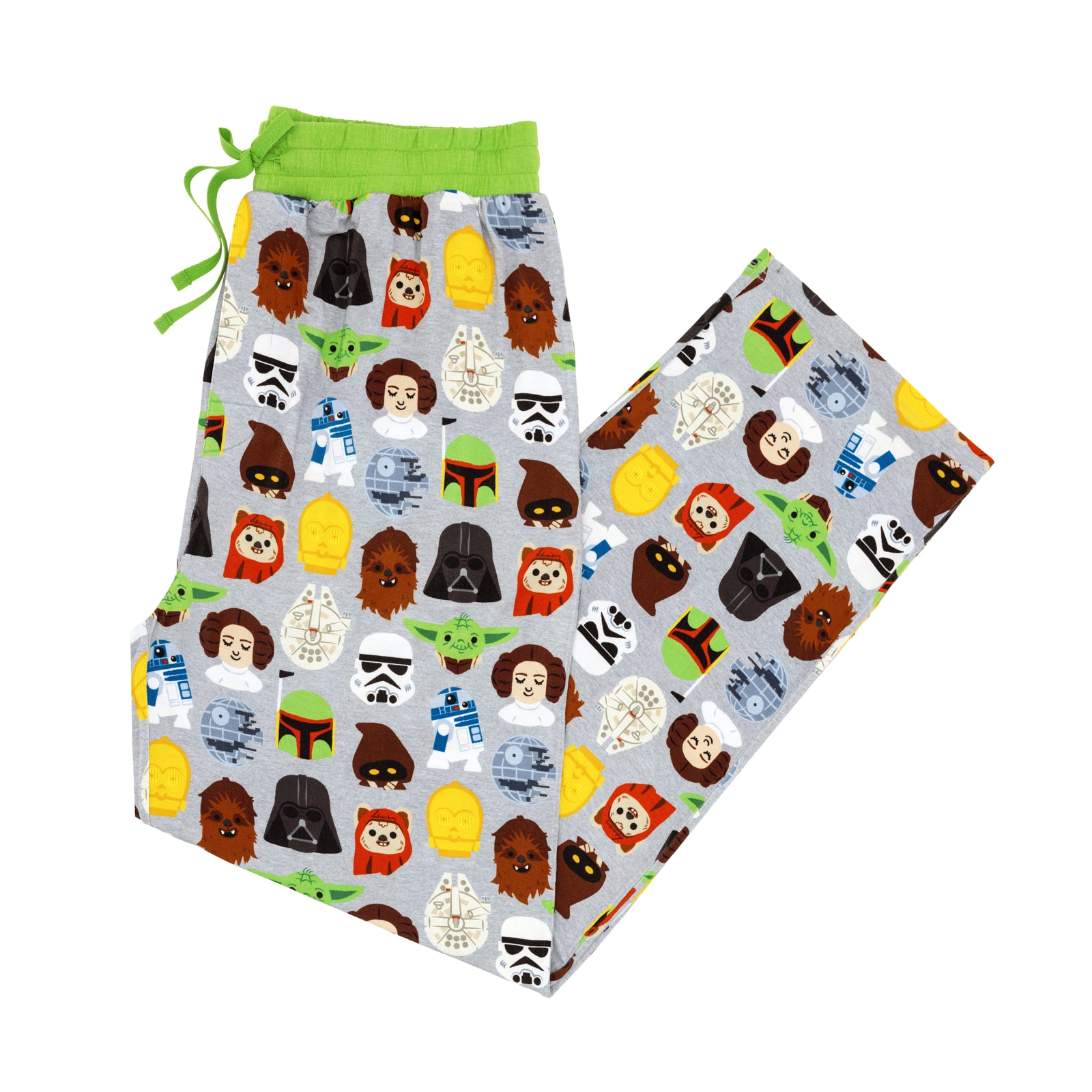 Flat lay image of Legends of the Galaxy men's pajama pants