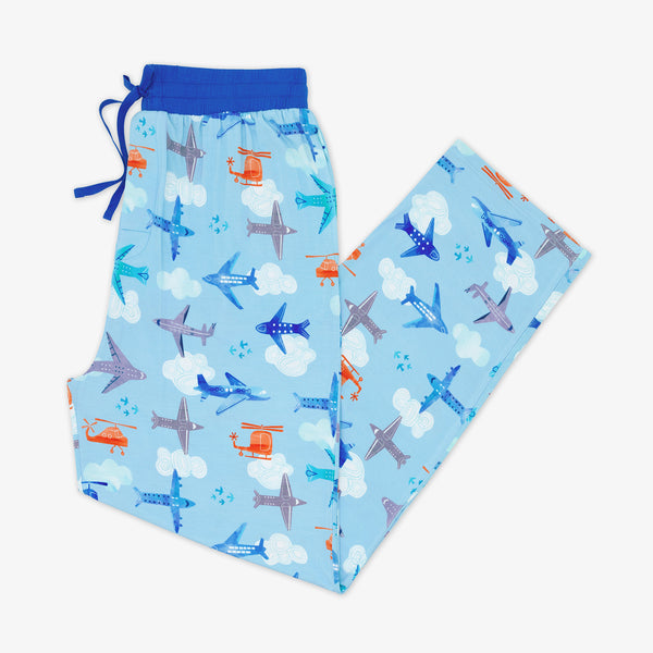 flat lay image of men's lets fly pj pants