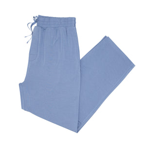 Flat lay image of Slate Blue Men's Pajama Pants