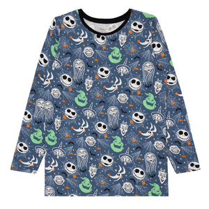 Flat lay image of the Disney Jack & Crew Men's Pajama Top