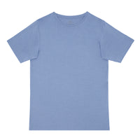 Flat lay image of men's Slate Blue men's short sleeve pajama top