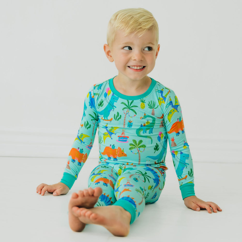Prehistoric Party Two-Piece Pajama Set