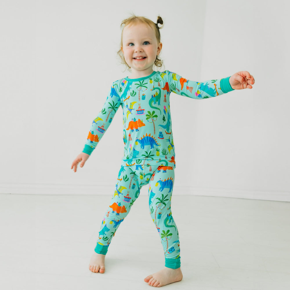 Prehistoric Party Two-Piece Pajama Set