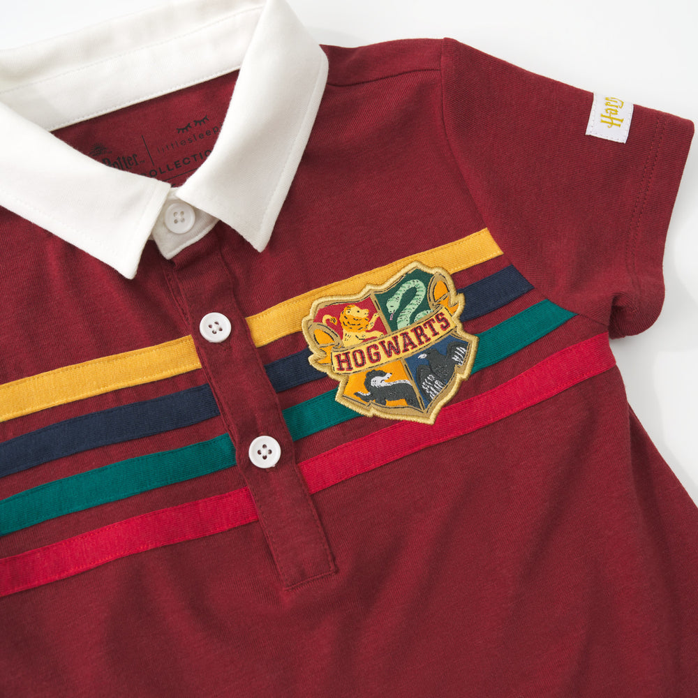 Close up detail shot of a Harry Potter Rugby Dress