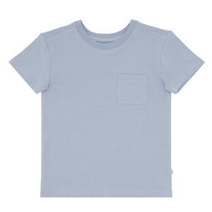 Flat lay image of a Fog relaxed pocket tee