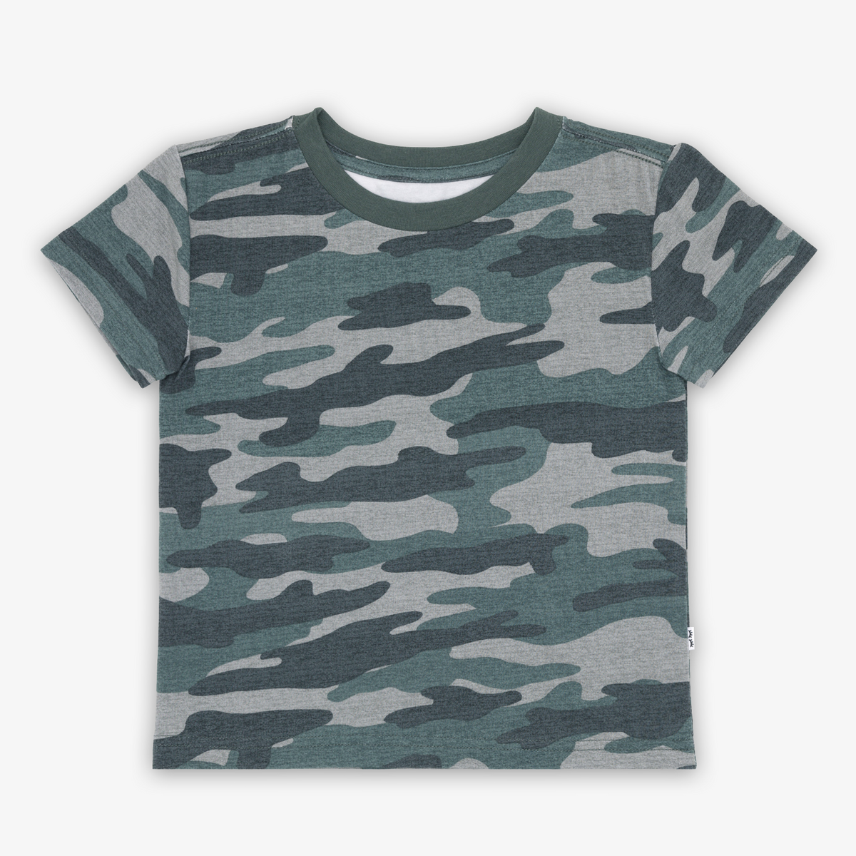 Flat lay of the Vintage Camo Relaxed Tee