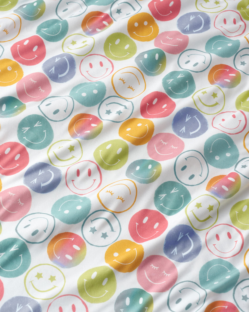 Close up of the Positive Vibes fabric