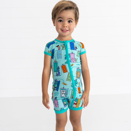 Little Sleepies Disney Swimming with Nemo Shorty Zippy 12-18 store Months