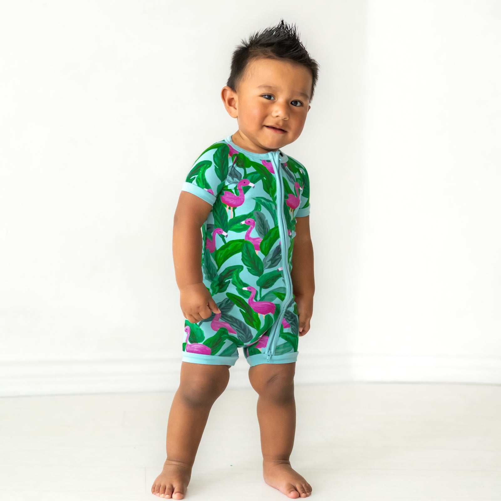 Little sleepies green dragon scales zippy - popular 3-6months