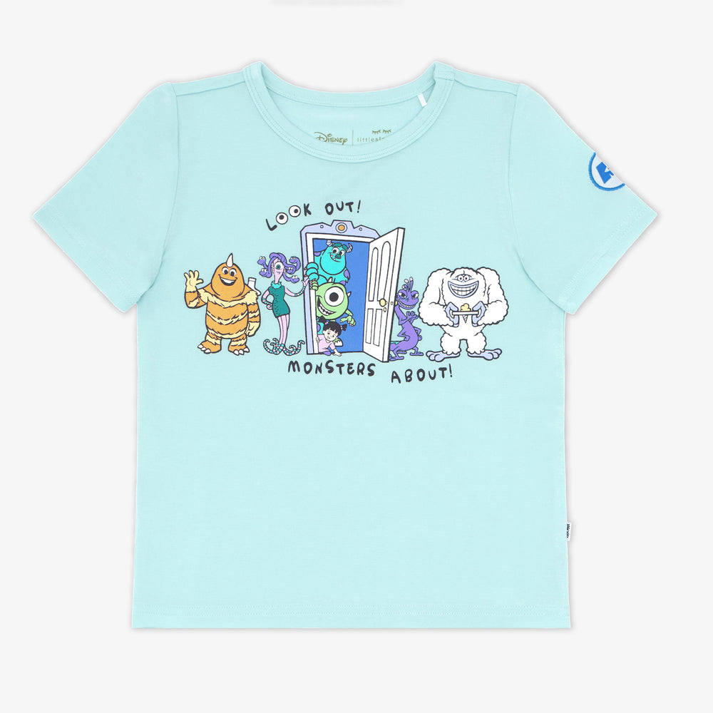 Flat lay image of the Disney Monsters, Inc. Graphic Tee