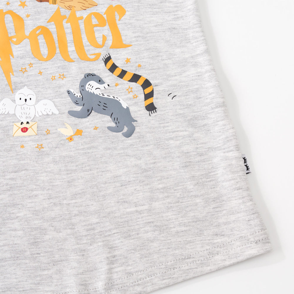 Alternate close up detail shot of a Harry Potter Graphic Tee