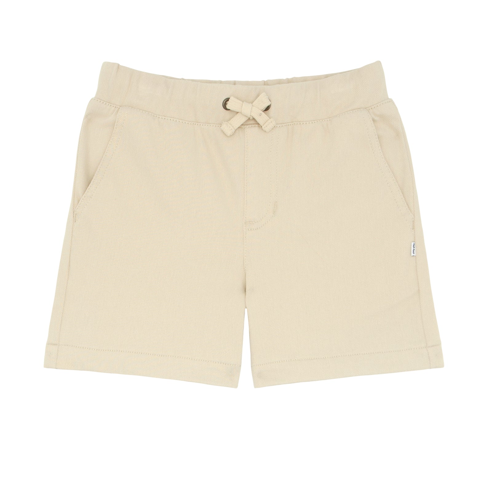 Flat lay image of Light Khaki chino shorts